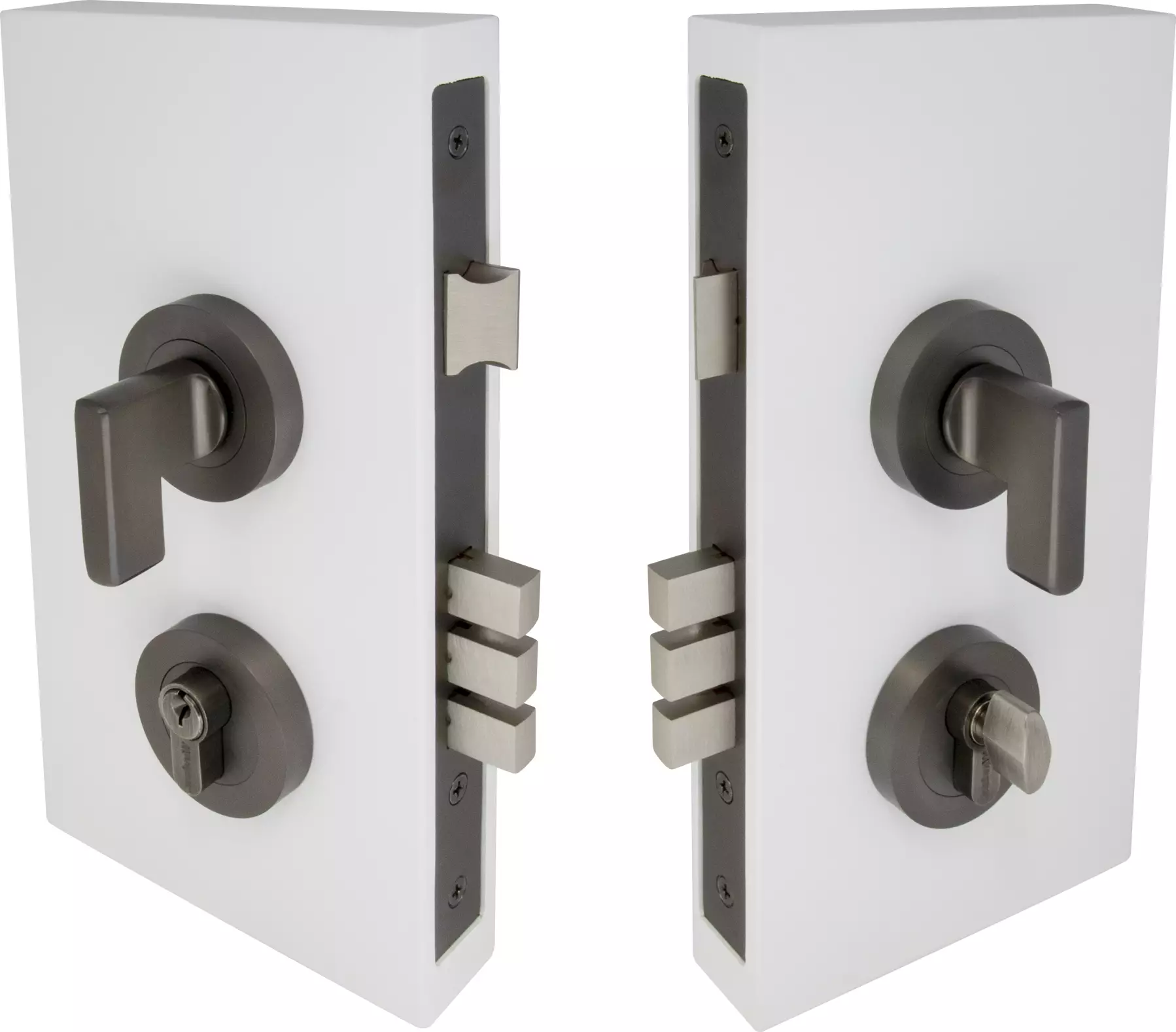 Mini Lever Lock Kit Round 60mm B/Set - GN