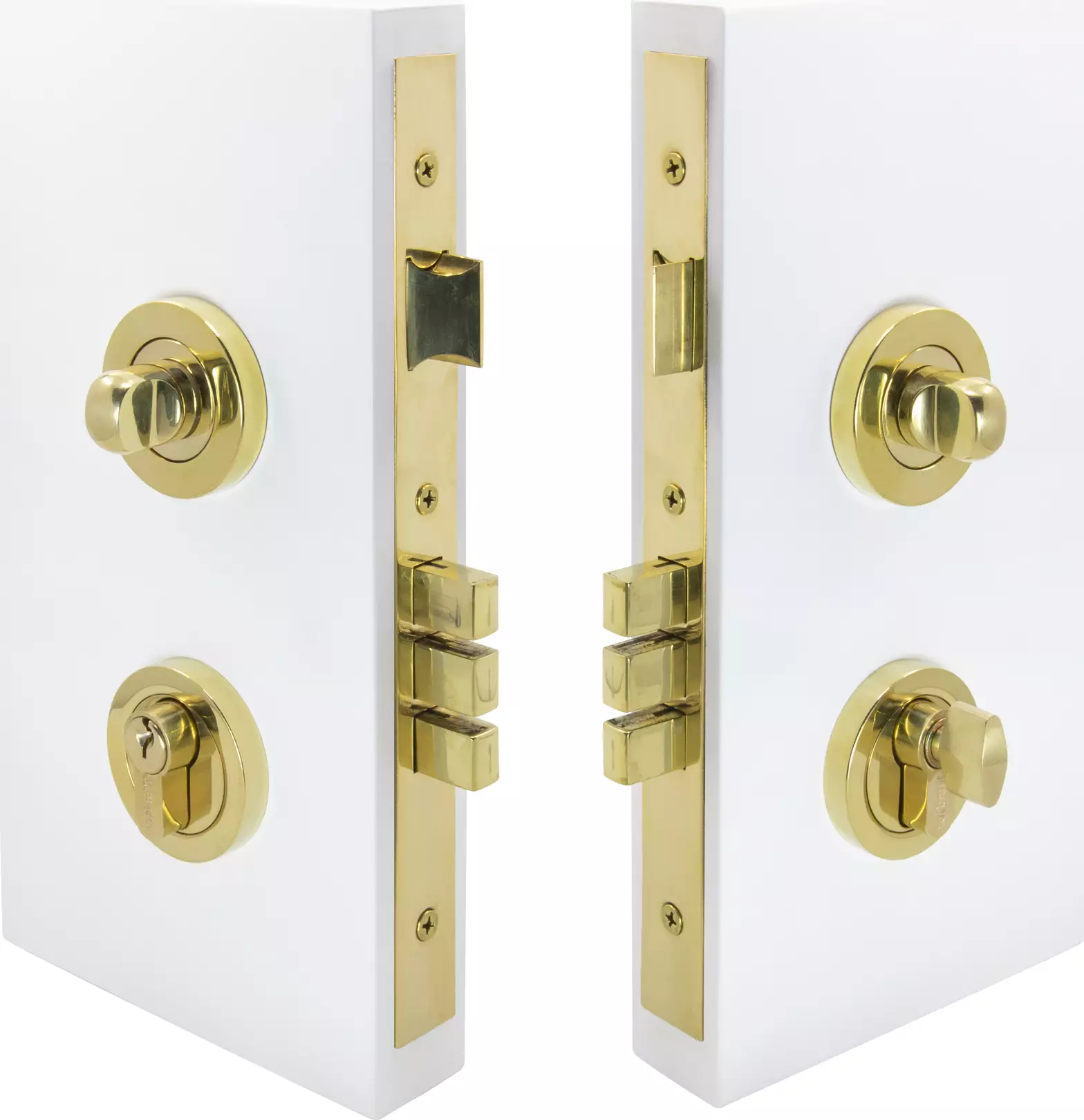 Double Turn - Round Rose Kit - 60mm B/set - PB