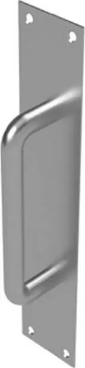150/16mm Pull Handle on 300/65 Vis Fix Plate - SS