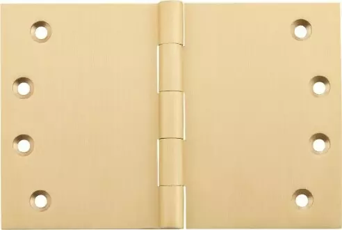 Broad Butt Hinge - H100 x W150 x T4mm - SB