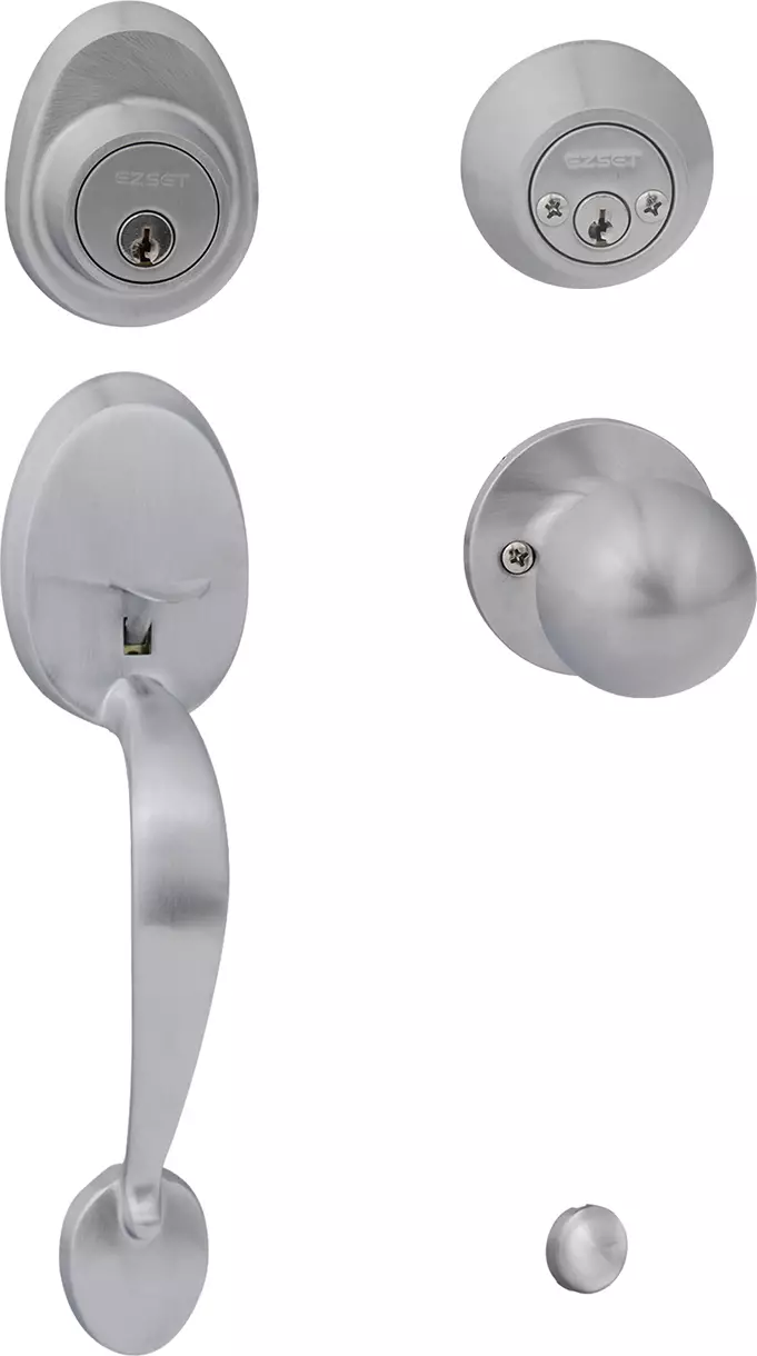 Gripset - Mayfai w/ Knob 60-70 B/Set Double Cylinder - SC