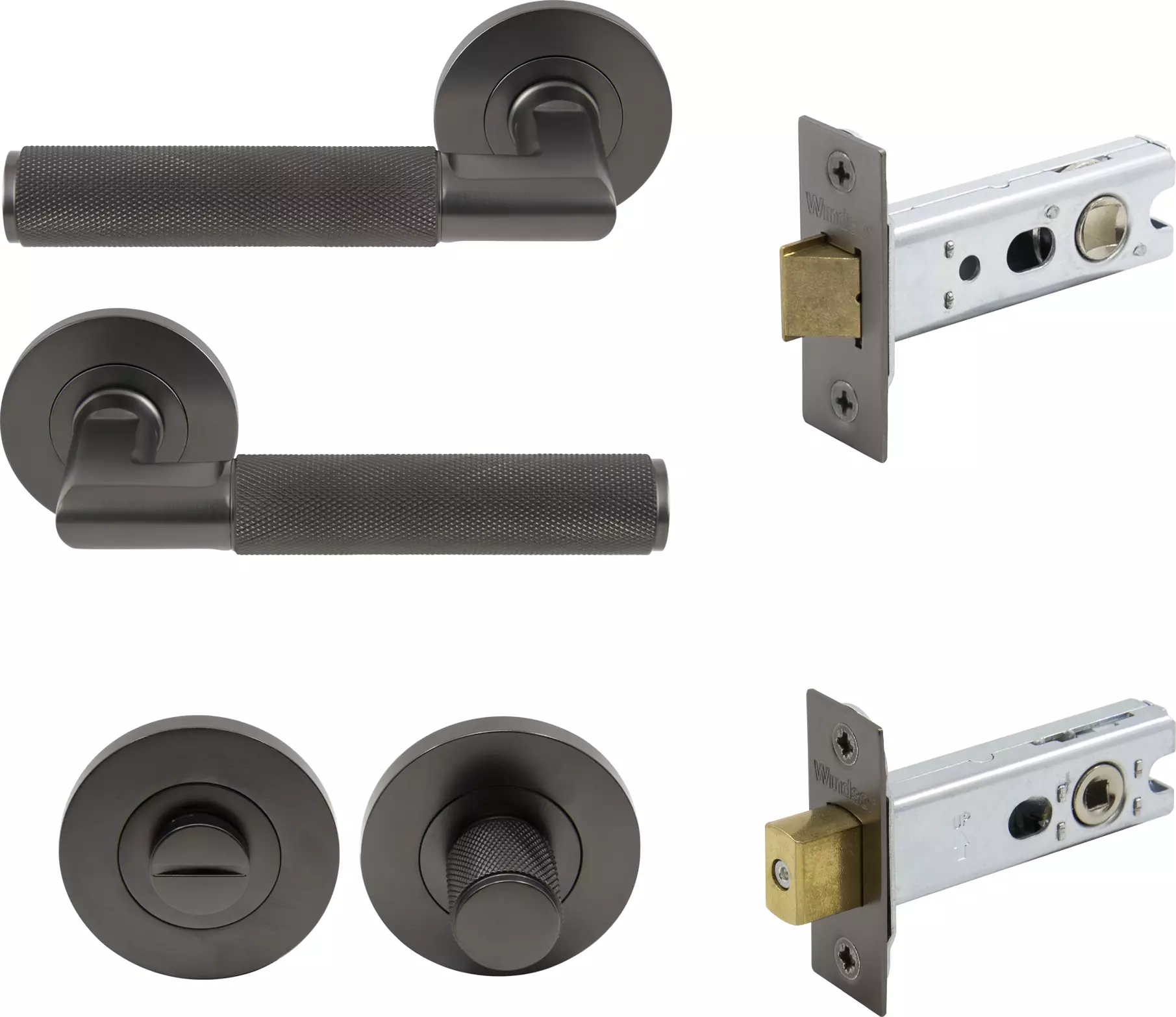 Lumina Rose Privacy Set - Diamond Knurl   - GN