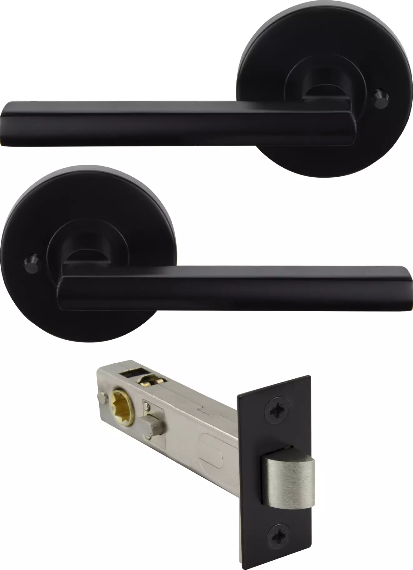 Halo - Hydra Privacy Set 70mm Backset - BLK