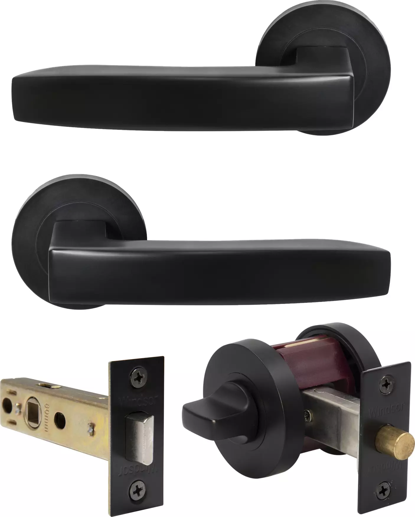 Futura - Corbel Privacy Set - BLK