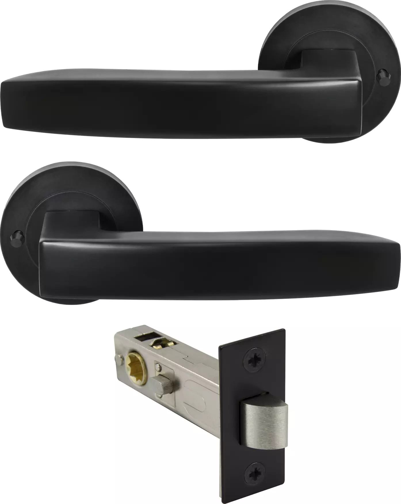 Futura - Corbel Integrated Privacy Set - BLK