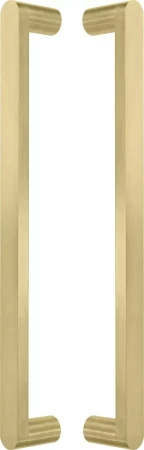 Kepler - Solid Brass - 400mm - Pull Handle Set - MSB