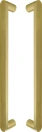 Kepler - Solid Brass - 400mm - Pull Handle Set - UB