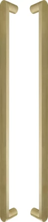 Kepler - Solid Brass - 600mm - Pull Handle Set - PB