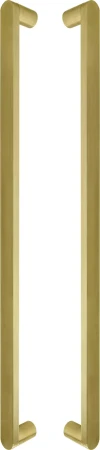 Kepler - Solid Brass - 600mm - Pull Handle Set - UB