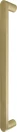 Kepler - Solid Brass - 400mm - FF Pull Handle - PB