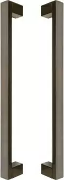 Tasman - Solid Brass - 400mm - Pull Handle Set - AB