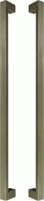 Tasman - Solid Brass - 600mm - Pull Handle Set - RB