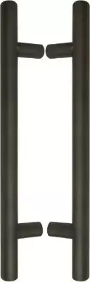 Brass - Round - Pull Handle Set -300mm - DRB