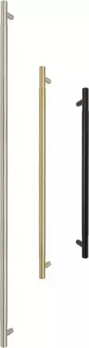 Brass - Pull Handles - 450/600/900mm - plain