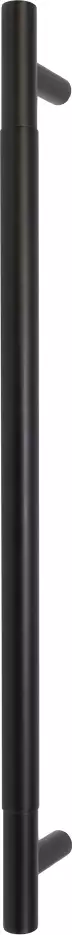 Brass - FF Pull Handle - 450mm - plain - BLK