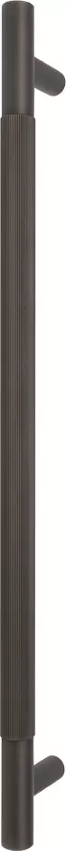 Brass - FF Pull Handle - 450mm - linear knurl - DRB