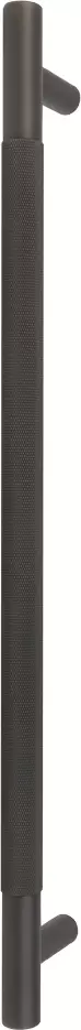 Brass - RF Pull Handle 450mm - diamond knurl - DRB