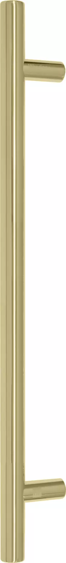 Brass - Round - FF Pull Handle - 400mm - PB