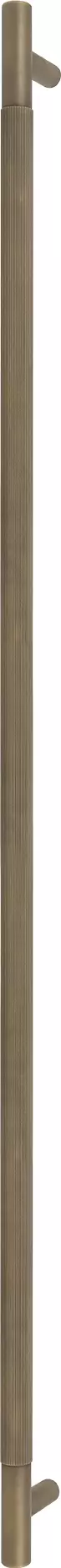 Brass - RF Pull Handle 900mm - linear knurl - RB
