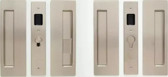 CL400 Bi-Parting Blank/Snib Privacy Set 34-40mm Door - SN