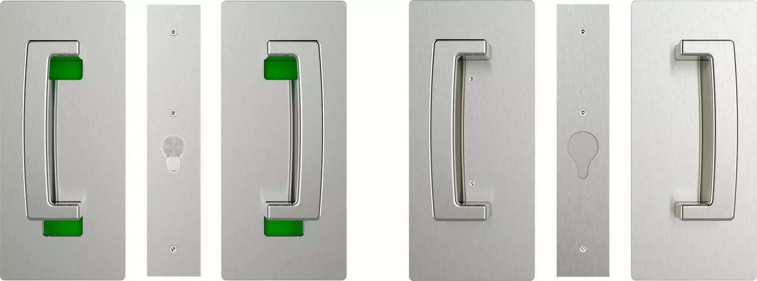 CL406 ADA Bi-Parting Snib/Snib Magnetic Privacy Set 34-40mm Door - SC