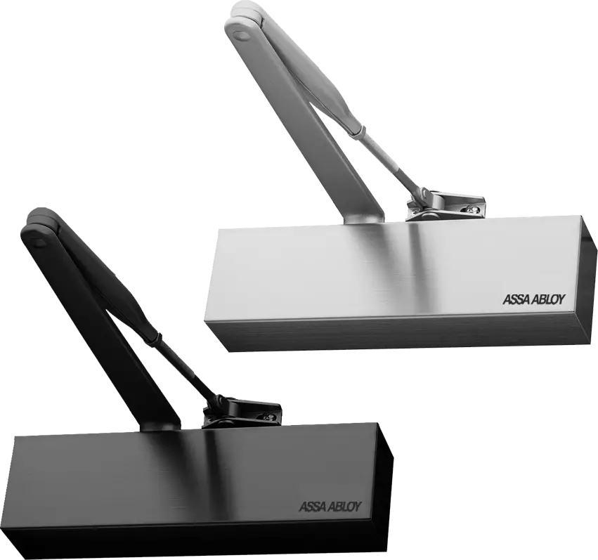 7726 Std/P Arm - Door Closers  EN 2-6 - HO/BC/DA - BLK / SIL / SSS