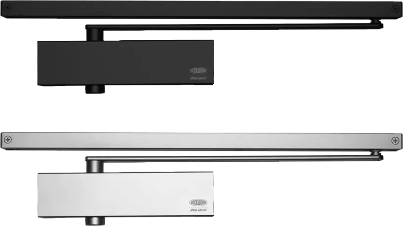 724 Slide Rail - Door Closer EN 1-3 BC - BLK / SIL