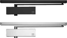 724 Slide Rail - Door Closer EN 1-3 BC - BLK / SIL