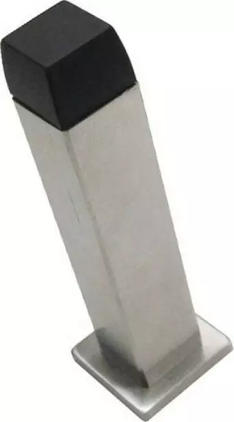 438 Sq 85mm Wall Mount Door Stop - SSS