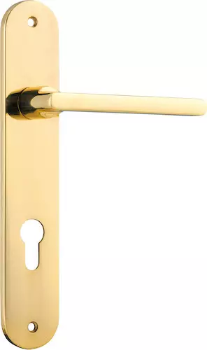 Baltimore Lever - Oval Euro Pair - PB