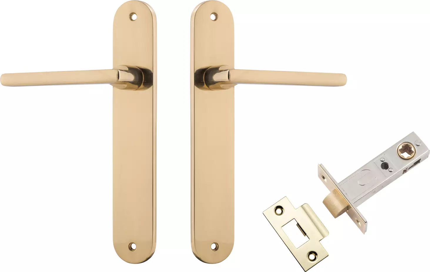 Baltimore Lever - Oval Passage Set - PB