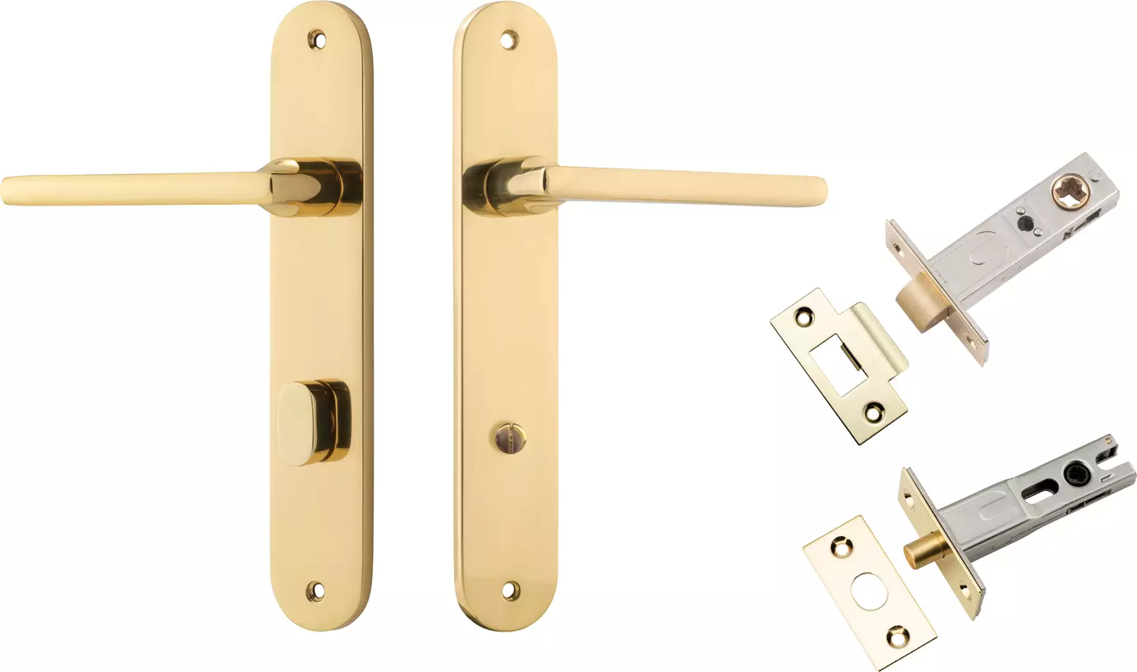 Baltimore Lever - Oval Privacy Set - PB