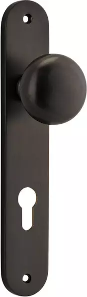 Cambridge Knob - Oval Euro Pair - SB