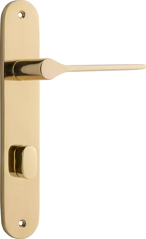 Como Lever - Oval Privacy Pair - PB