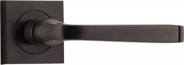 Annecy Lever - Square Rose Pair - SB