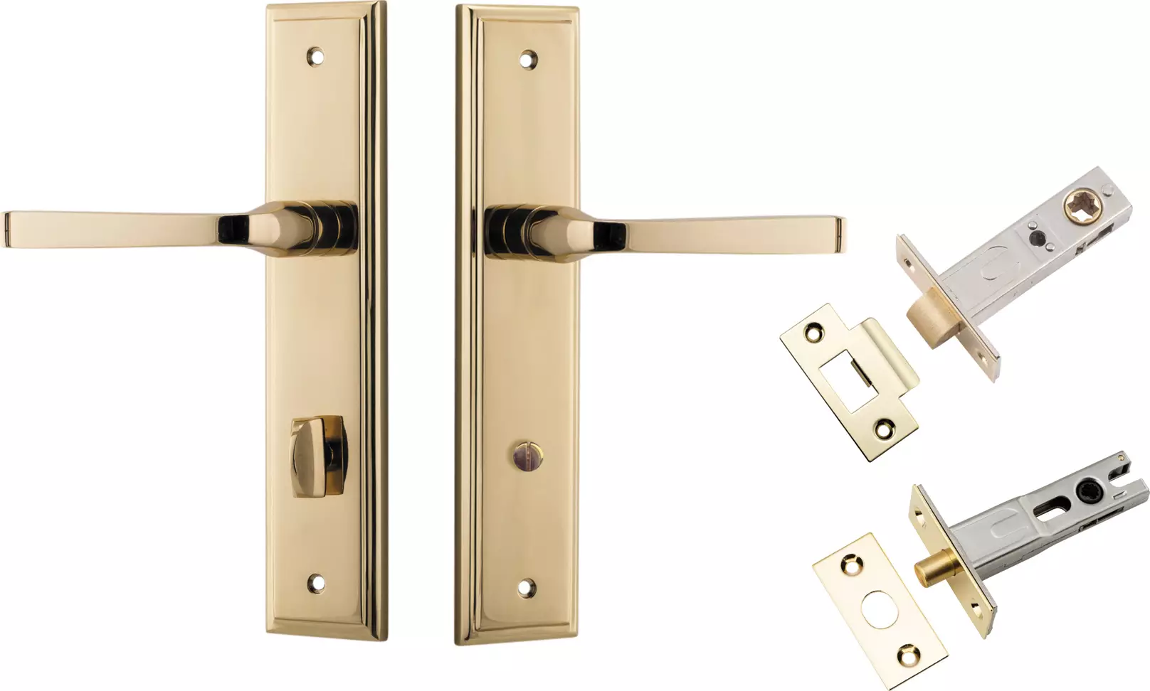 Annecy Lever - Stepped Privacy Set - PB