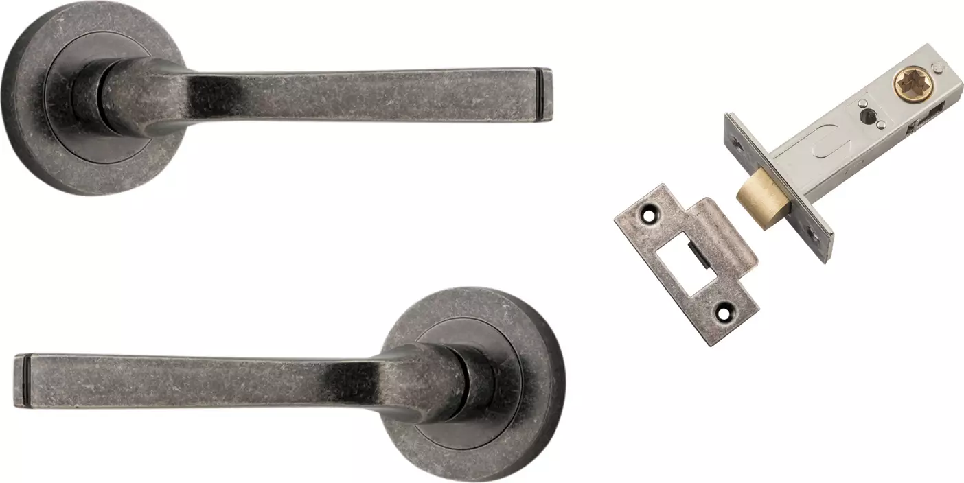 Annecy Lever - Round Rose Passage Set - DN