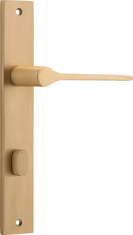 Como Lever - Rectangular Privacy Pair - BB