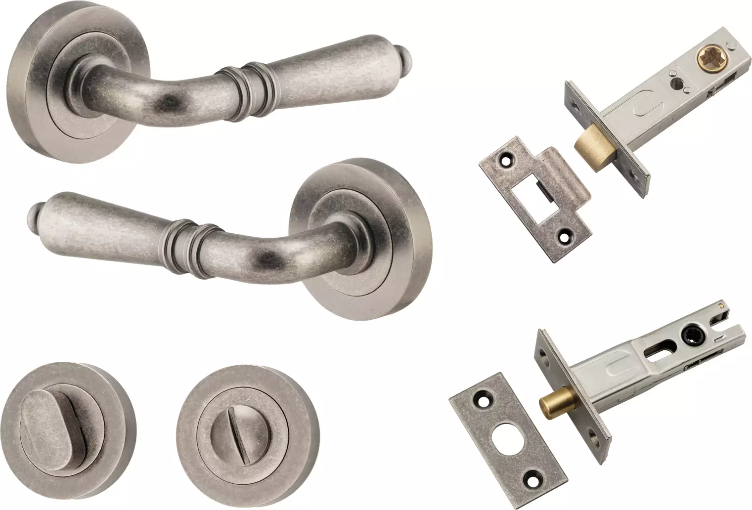 Sarlat Lever - Round Rose Privacy Set - DN