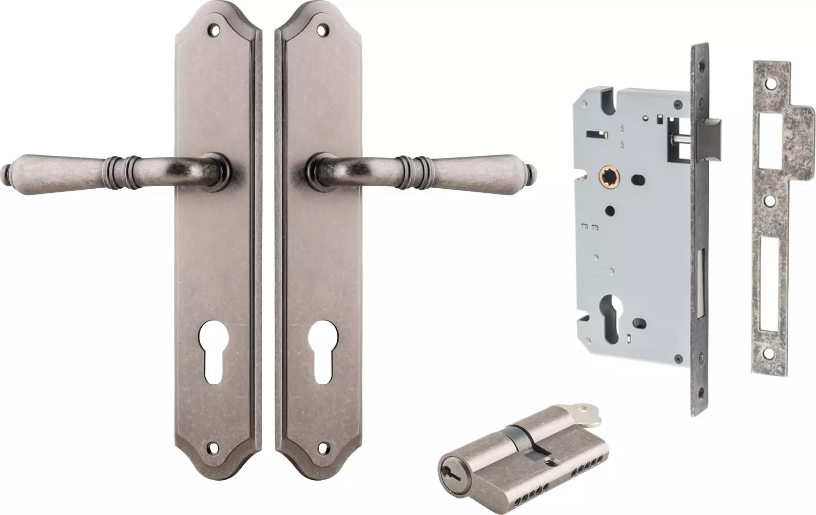 Sarlat Lever - Shouldered Entrance Set - Key / Key - DN