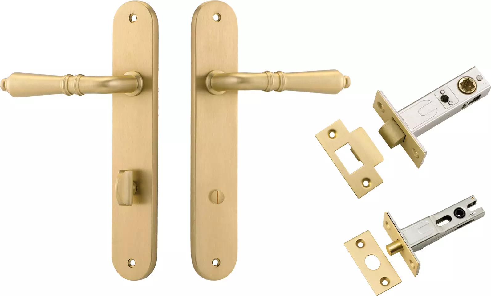 Sarlat Lever - Oval Privacy Set - GLD