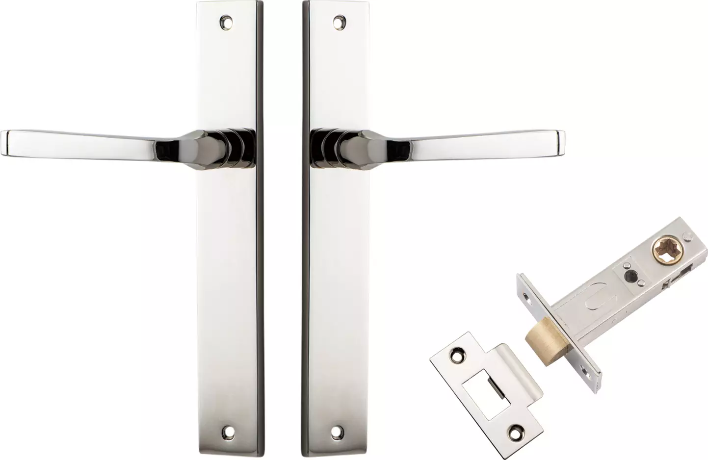 Annecy Lever - Rectangular Passage Set - PN