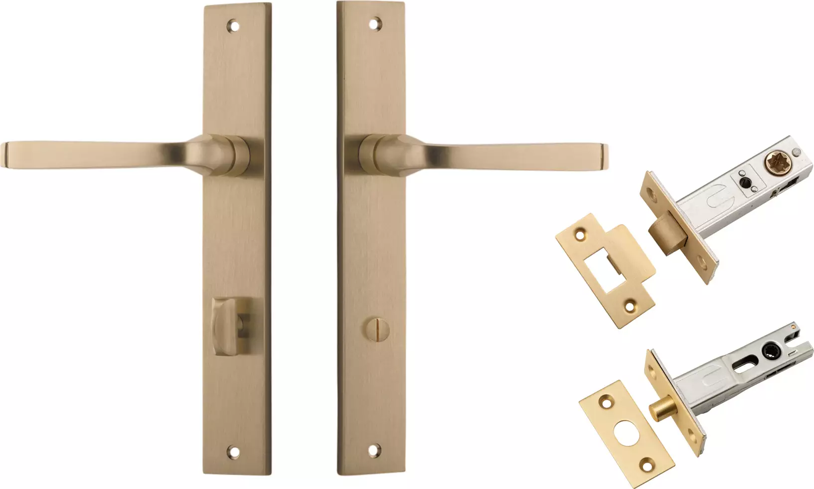 Annecy Lever - Rectangular Privacy Set - BB