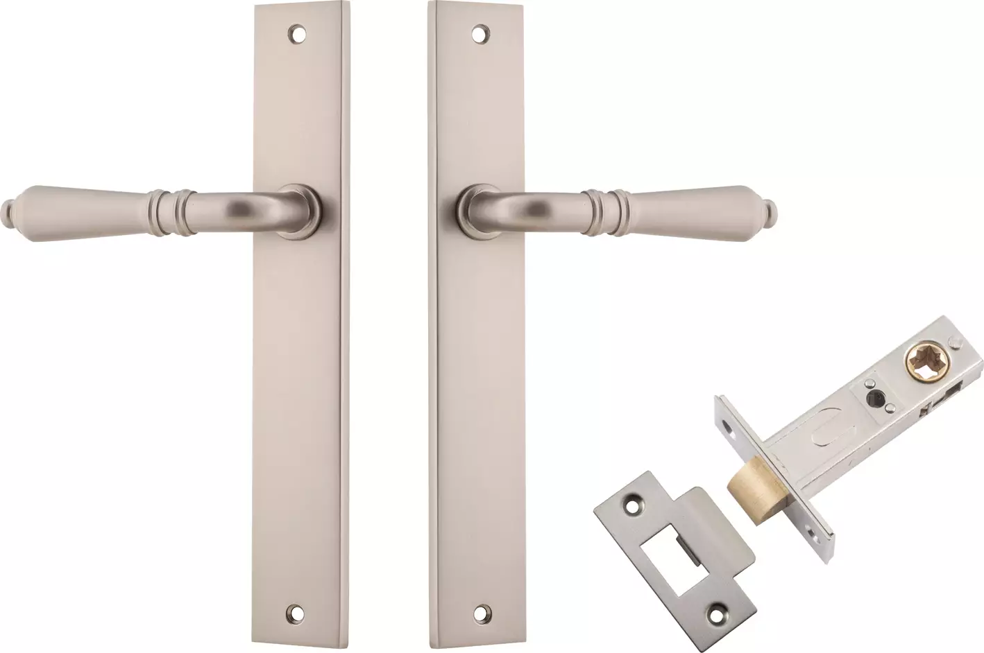 Sarlat Lever - Rectangular Passage Set - SN