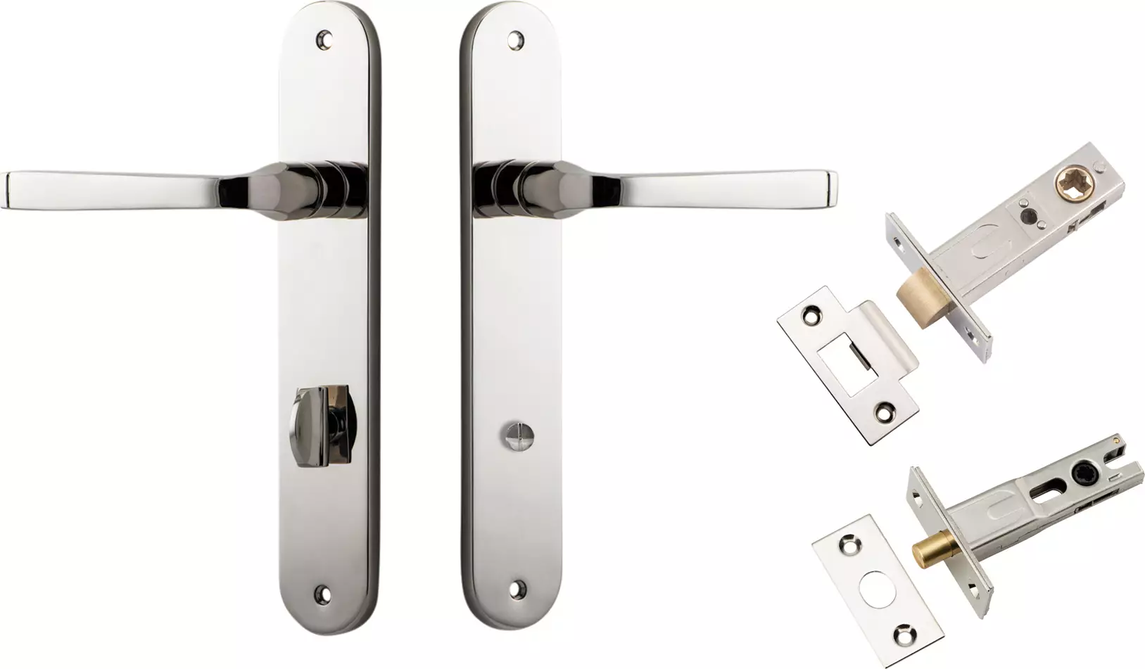 Annecy Lever - Oval Privacy Set - PN