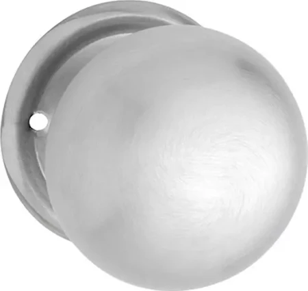 Plain Mortice 54mm Knob on 54mm Rose - SC