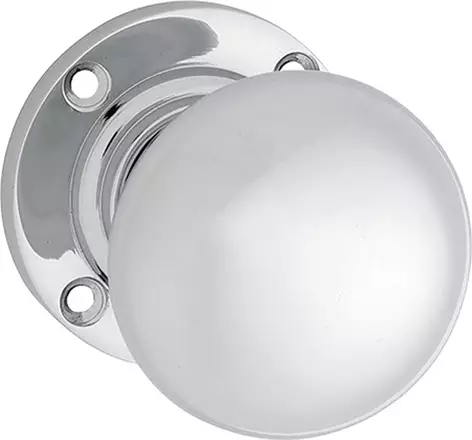 Victorian 57mm Knob on 54mm Backplate - CP