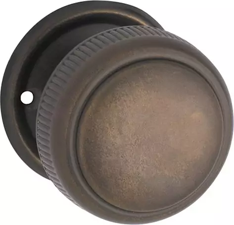 Milled Edged 52mm Knob on 52mm Backplate - AB