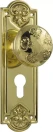 Nouveau 188 x 58mm Knob on Euro48 Plate Set - PB