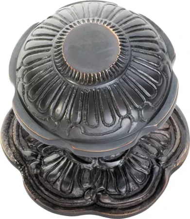 Ornate Centre Knob on 80mm Backplate - AC